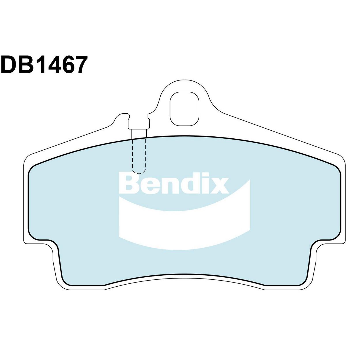 Bendix Ultimate Brake Pad Set Rear DB1467 ULT