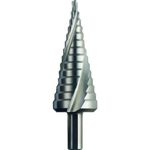 Sutton Drill Bit HSS 9-Step 4-20mm Spiral Flute Flat Shank 107SD0420