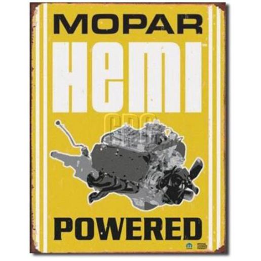 Naparts Garage Sign Hemi Powered 1420