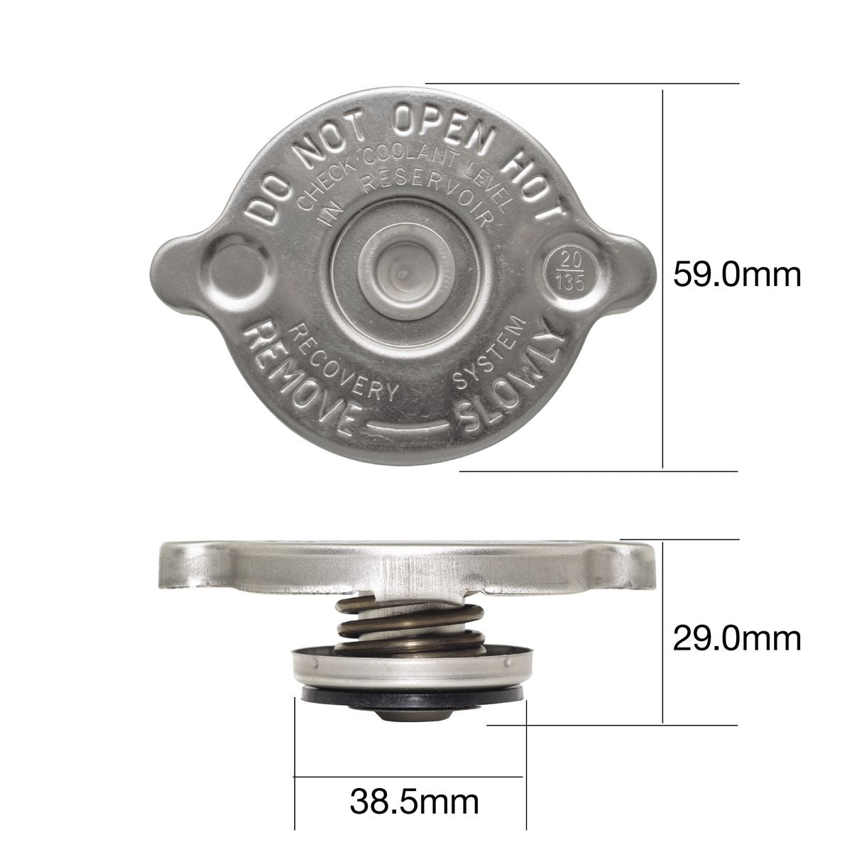 Tridon Recovery Radiator Cap CA1390