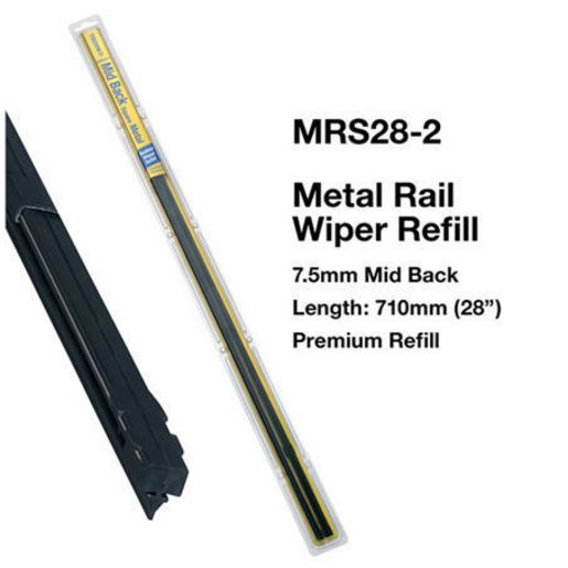 Tridon Wiper Refill Metal Rail Mid Back (Square) MRS28-2