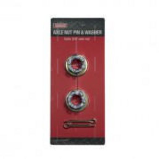 All States Trailer Pin & Washer Axle Nut 2pc R1330