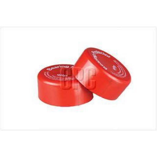 All States Trailer Bearing Buddie Cover Set 2pc Red 1416A