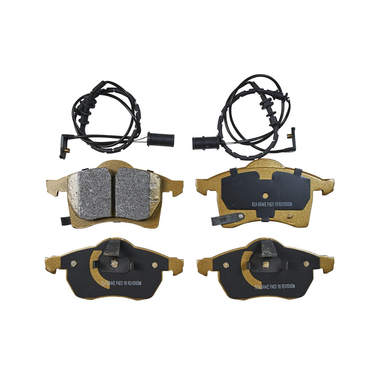 RDA Brakes Extreme Brake Pad Set Front RDX1510SM
