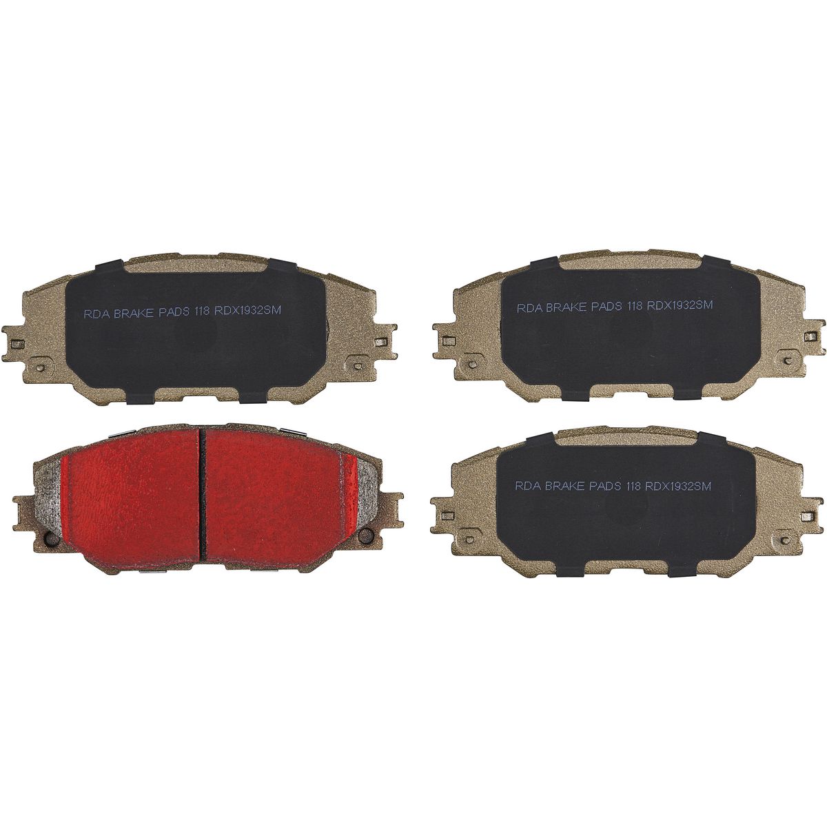 RDA Brakes Extreme Brake Pad Set Front RDX1932SM