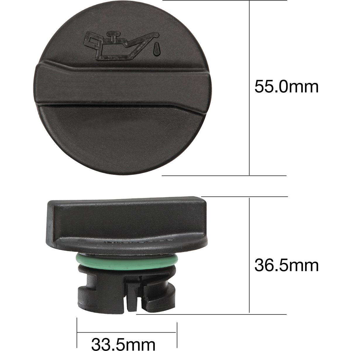 Tridon Oil Cap TOC542