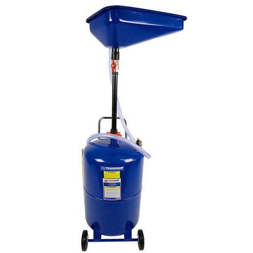 Trade Quip Self EVacuating Portable Oil Drainer 65ltr 1046T