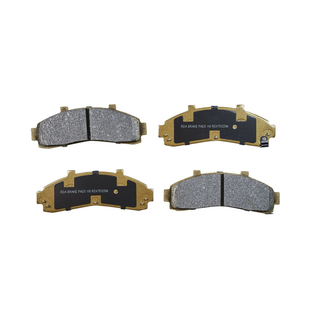 RDA Brakes Extreme Brake Pad Set Front RDX7532SM