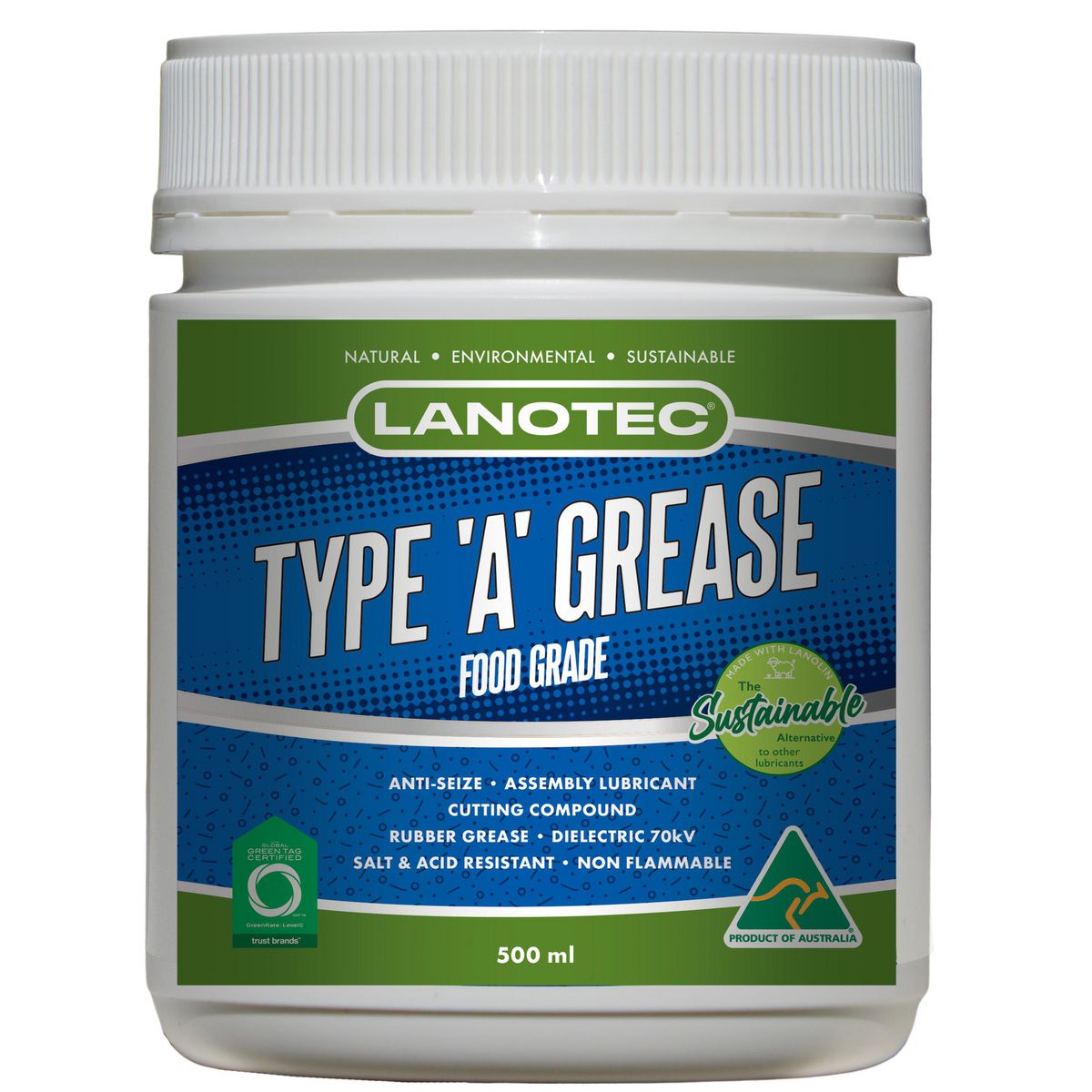 Lanotec Type A Grease 500ml