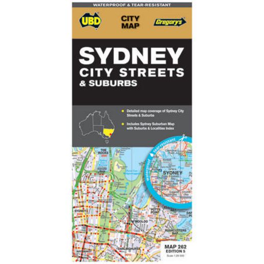 UBD Sydney City Streets & Suburbs 9780730000000