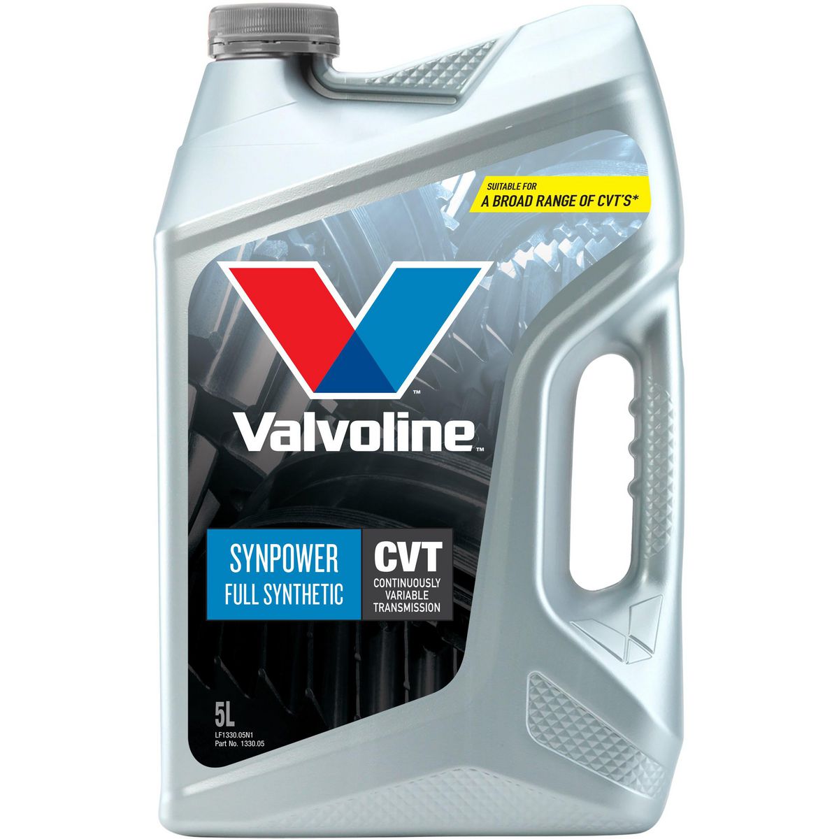 Valvoline Full Synthetic SynPower CVT Transmission Fluid 5L 1330.05