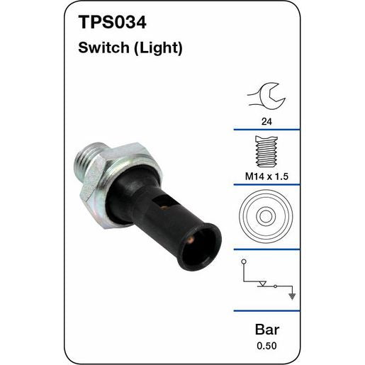 Tridon Oil Pressure Switch TPS034