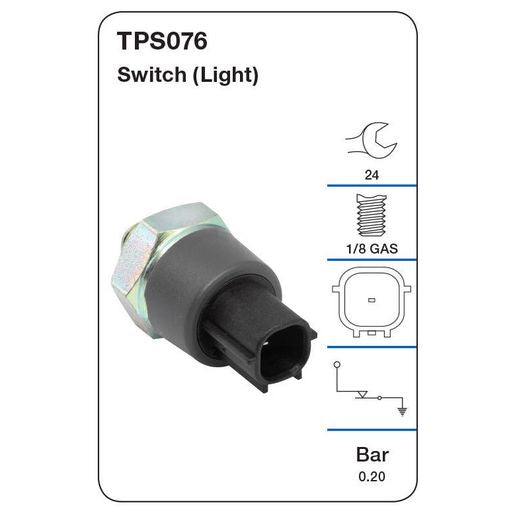 Tridon Oil Pressure Switch TPS076