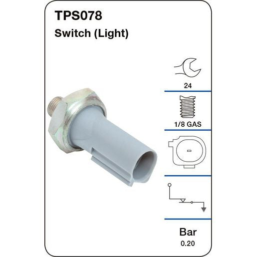 Tridon Oil Pressure Switch TPS078