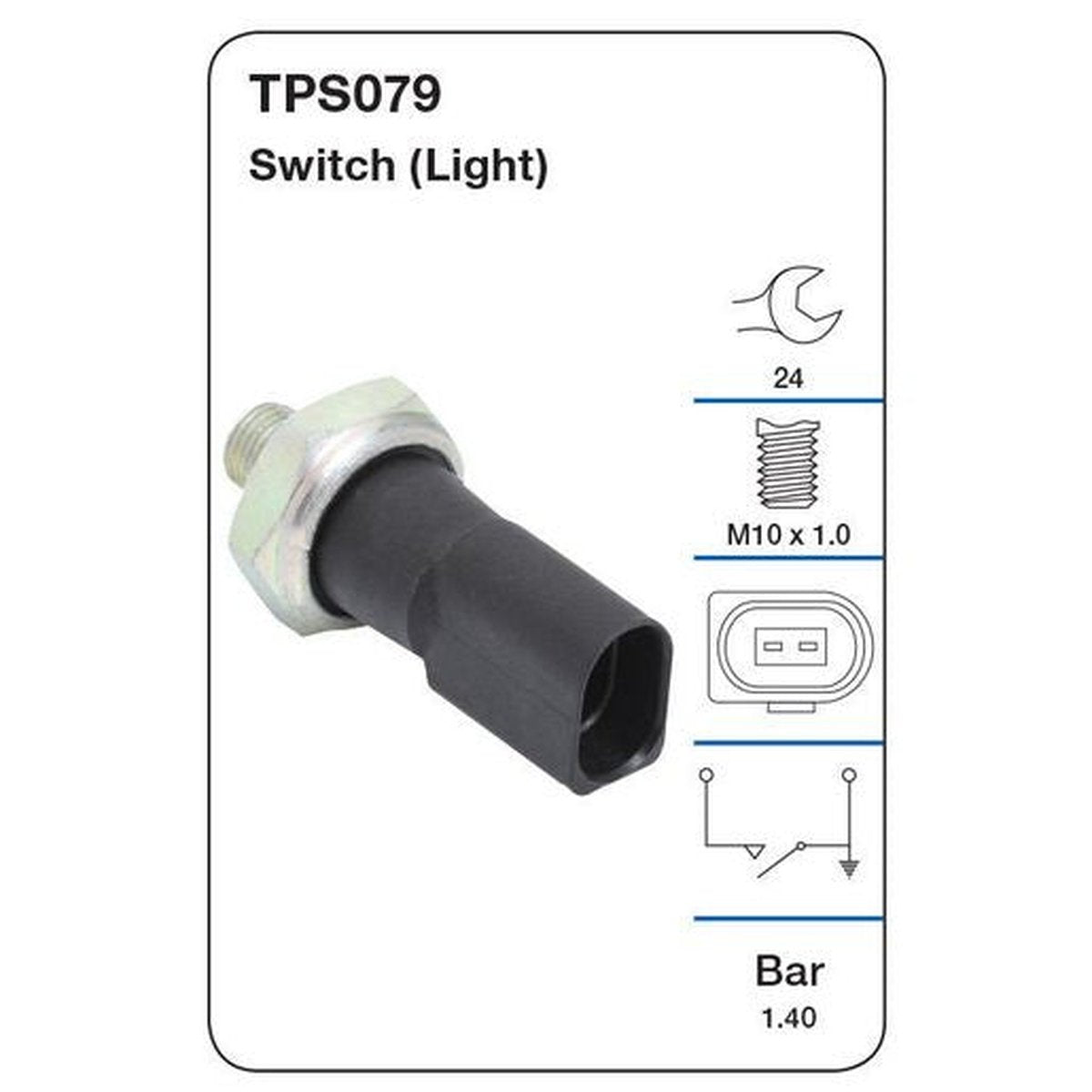 Tridon Oil Pressure Switch TPS079