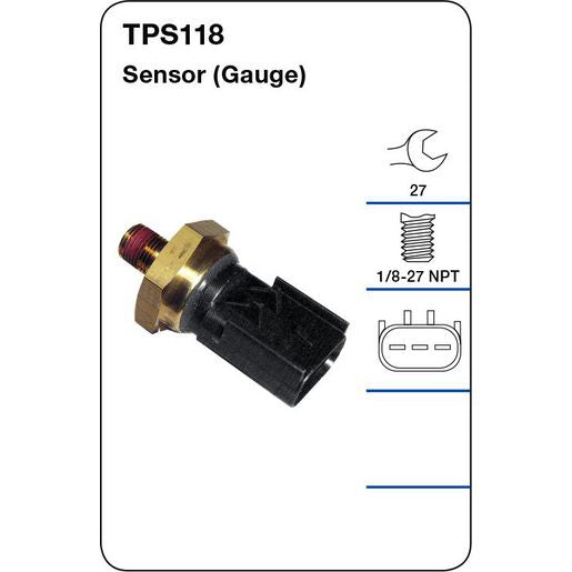 Tridon Oil Pressure Sensor TPS118