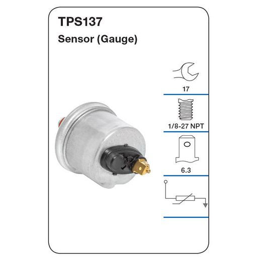 Tridon Oil Pressure Sensor TPS137