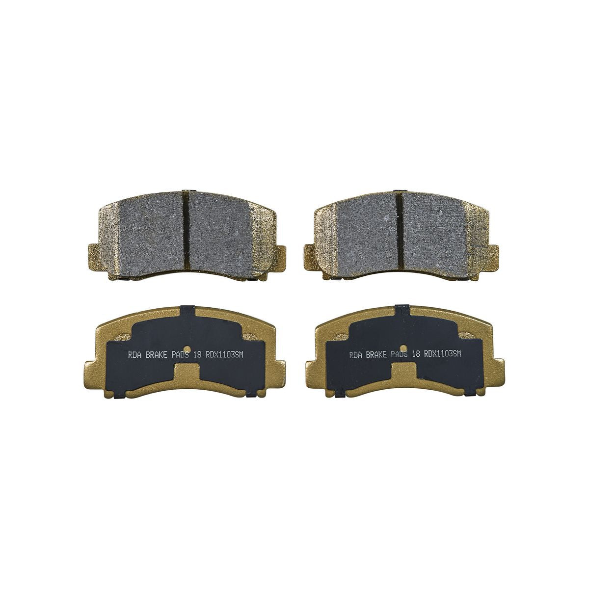 RDA Brakes Extreme Brake Pad Set Front RDX1103SM