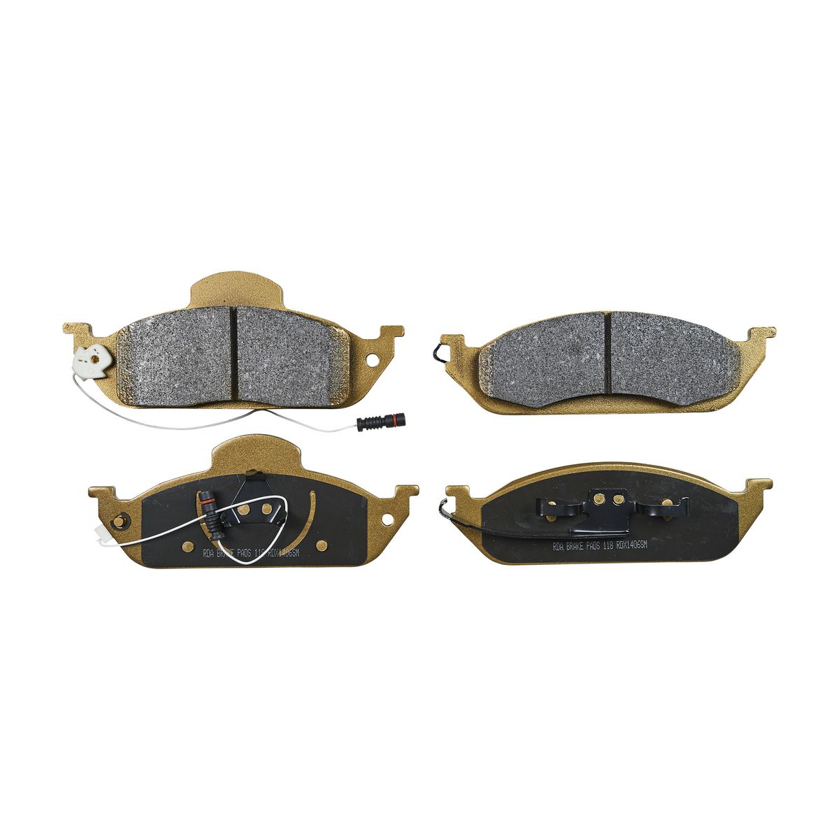RDA Brakes Extreme Brake Pad Set Front RDX1406SM
