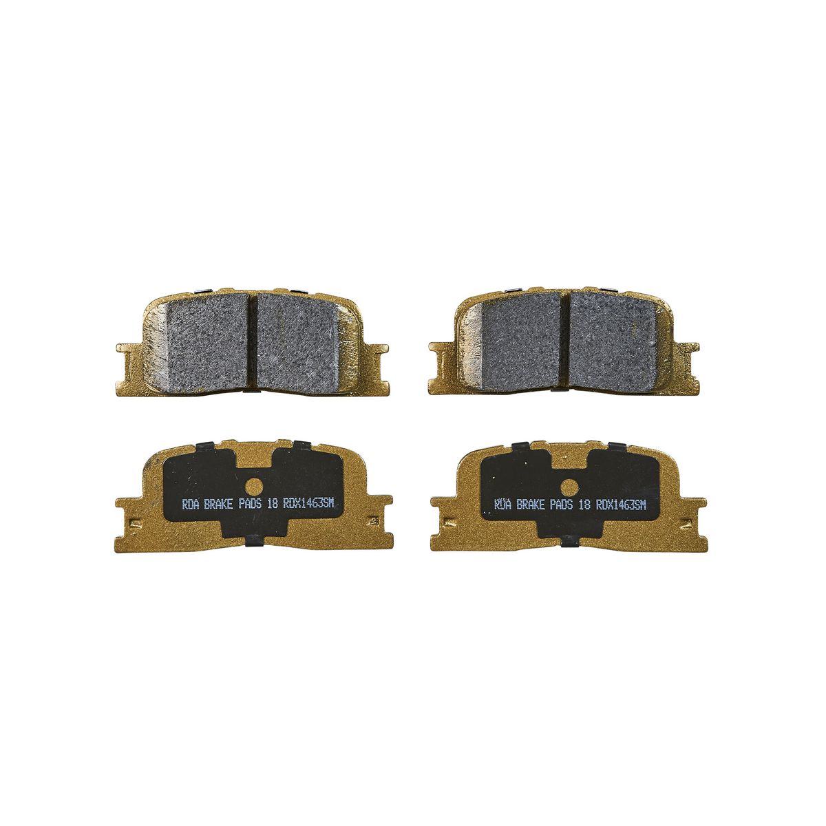 RDA Brakes Extreme Brake Pad Set Rear RDX1463SM