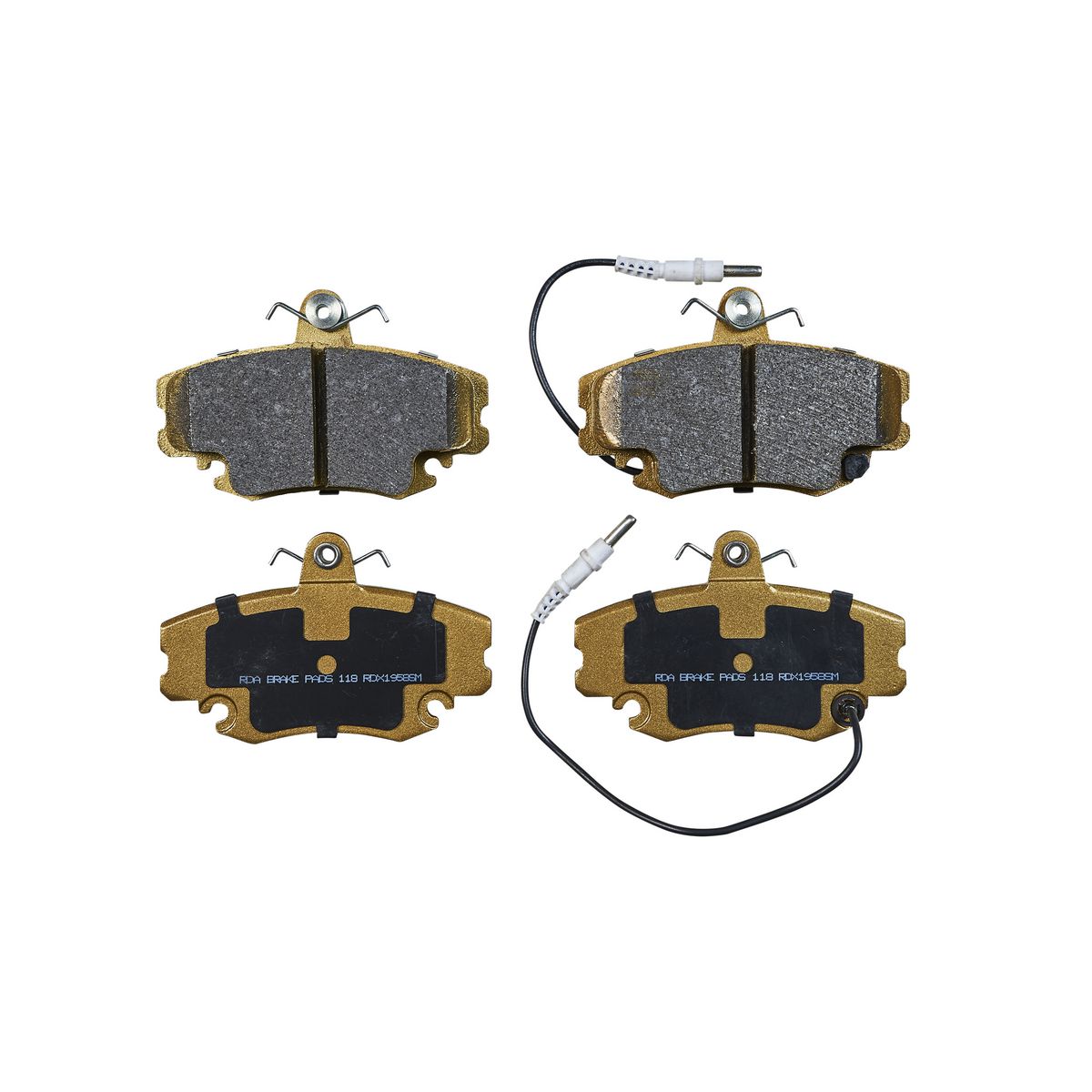 RDA Brakes Extreme Brake Pad Set Front RDX1958SM