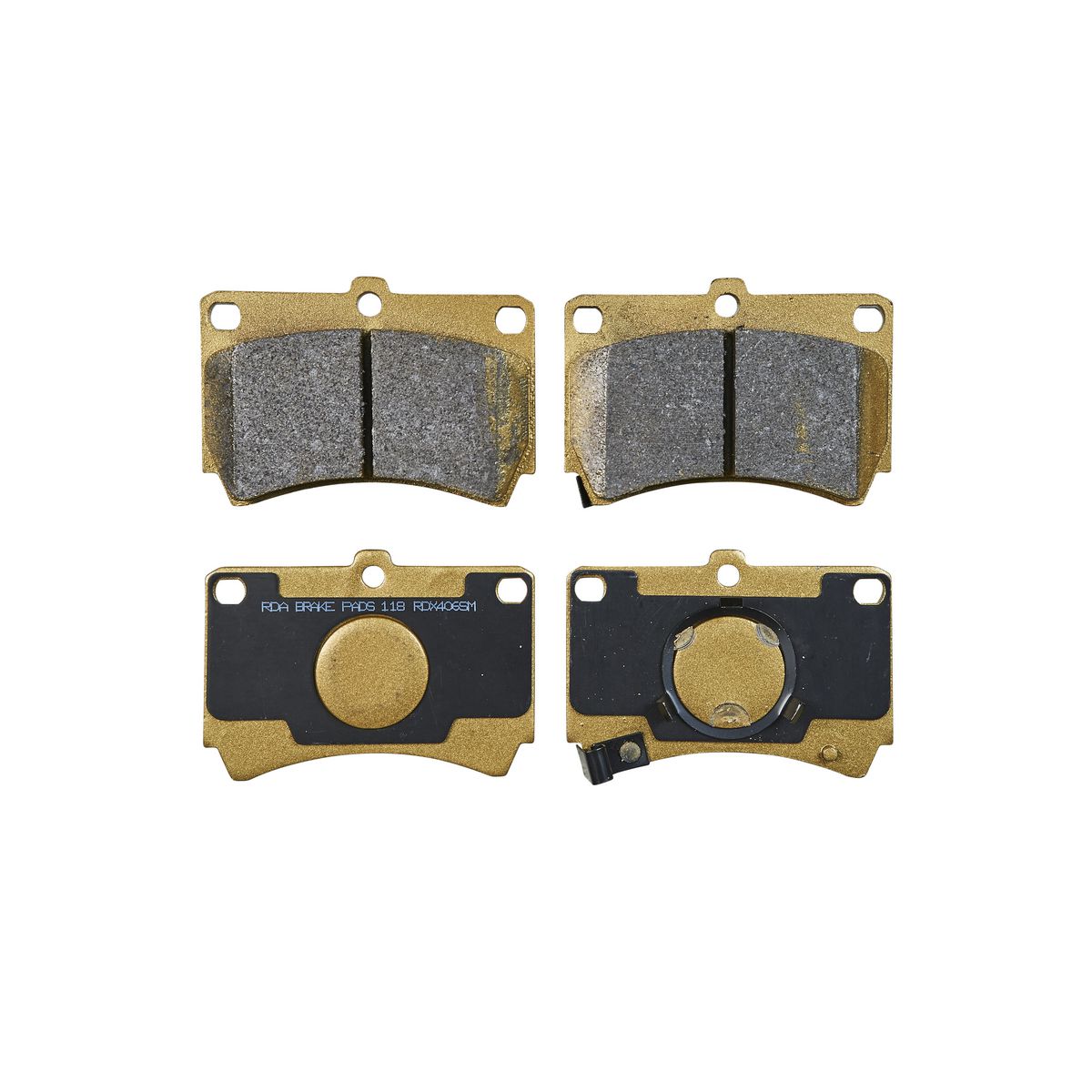 RDA Brakes Extreme Brake Pad Set Front RDX406SM