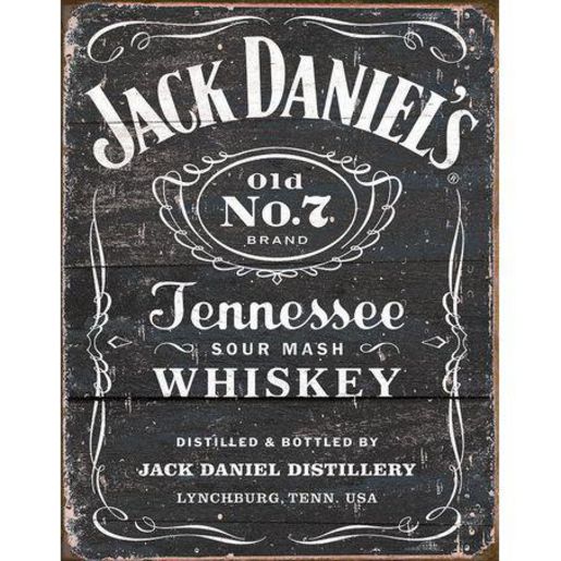Naparts  Metal Sign Jack Daniels 1916