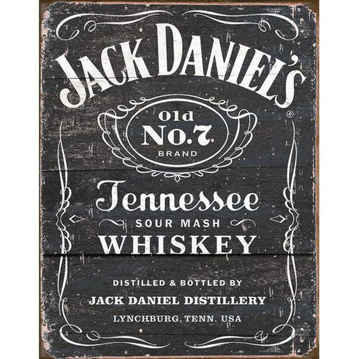 Naparts  Metal Sign Jack Daniels 1916