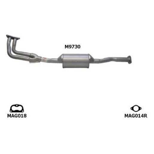 Motoline Exhaust Muffler M9730