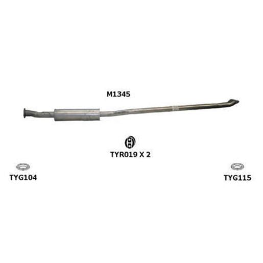Motoline Exhaust Muffler M1345