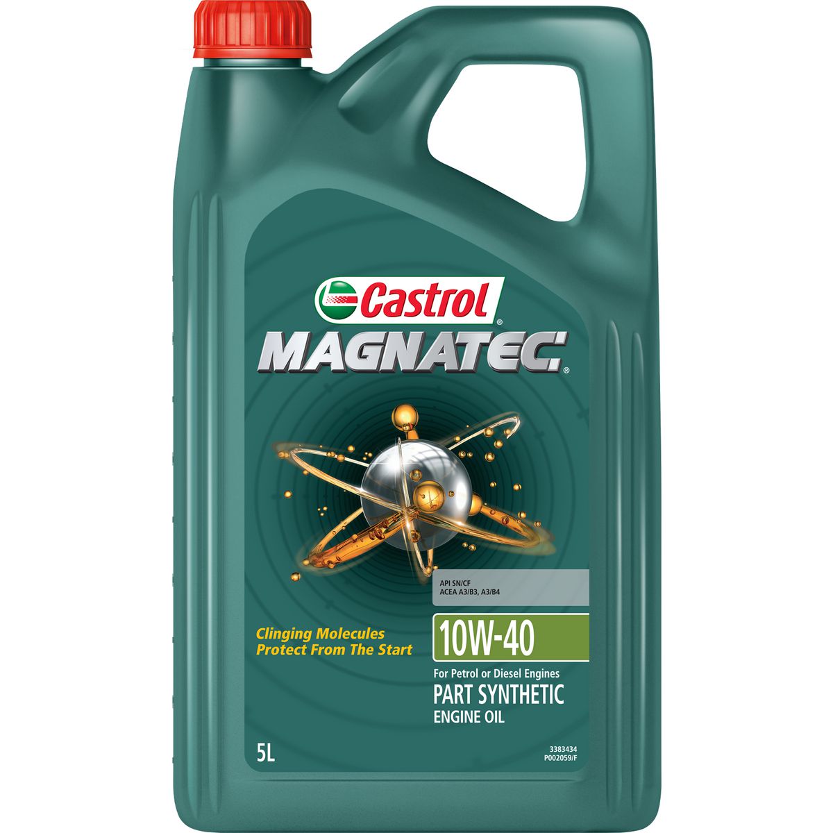 Castrol MAGNATEC 10W-40 Engine Oil 5L 3383434