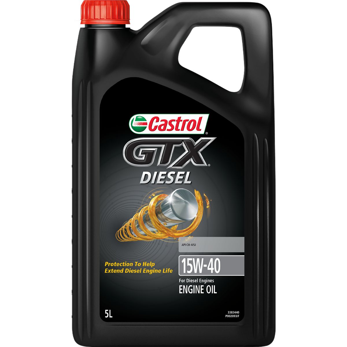 Castrol GTX Diesel Premium Mineral Engine Oil 15W-40 5L 3383440
