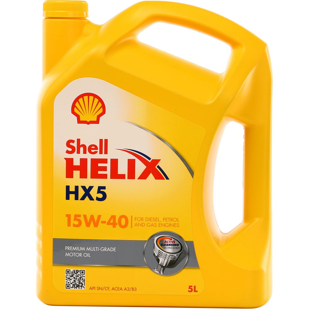 Shell Lubricants Helix Hx5 15W-40 Engine Oil 5L 300012180