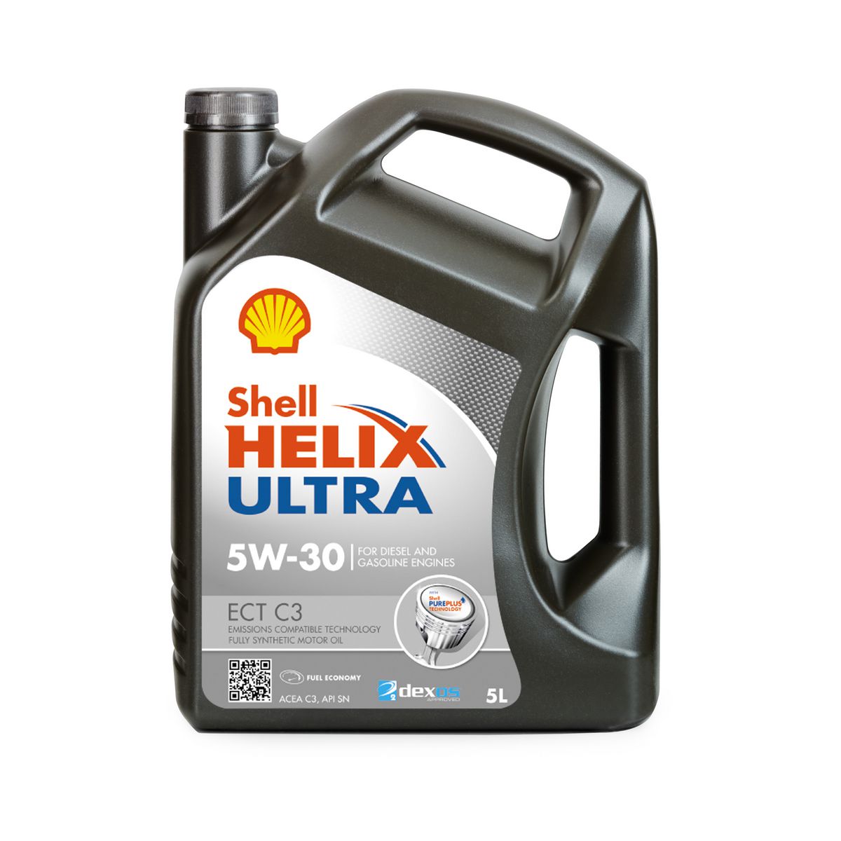 Shell Lubricants Helix Ultra ECT C3 5W30 Full-Syn Engine Oil 5L 300012219