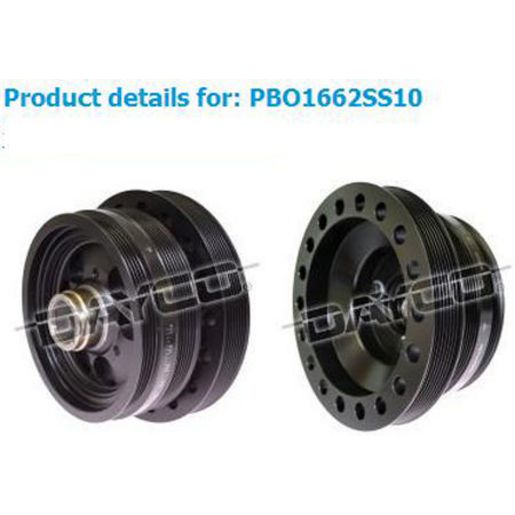 Powerbond Overdrive Race Harmonic Balancer PBO1662SS10
