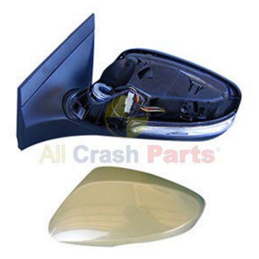 APG Electric Door Mirror Left Hand Side Black HAD-81000LH