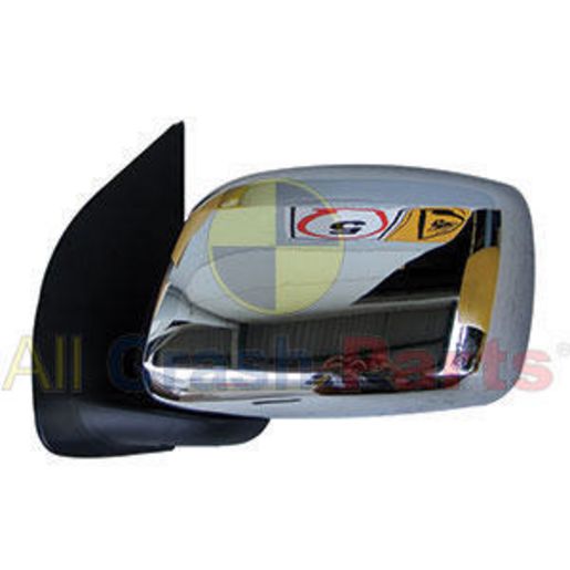APG Manual Door Mirror Left Hand Side Chrome NNF-81002LH