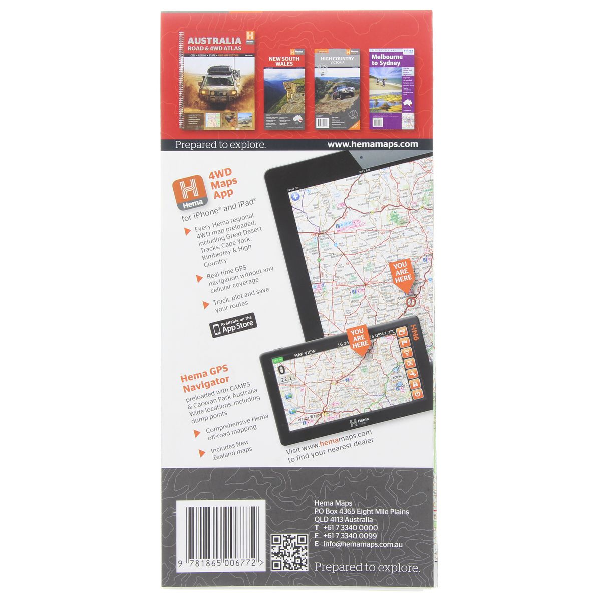 HEMA Maps Canberra & Region Map 6th Edition 9781865006772
