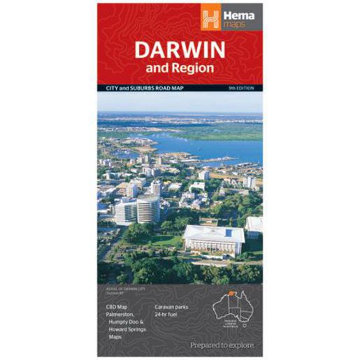 HEMA Maps Darwin & Region 9th Edition Map 9781865006338