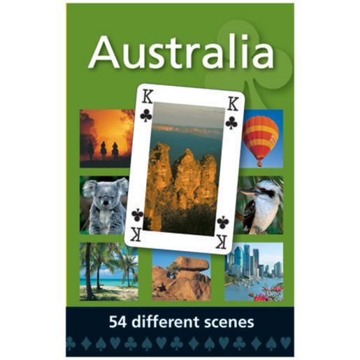 HEMA Maps Australia Playing Cards 1st Edition Map 9321438000013