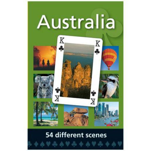 HEMA Maps Australia Playing Cards 1st Edition Map 9321438000013
