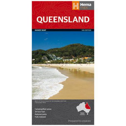 HEMA Queensland Map 14th Edition