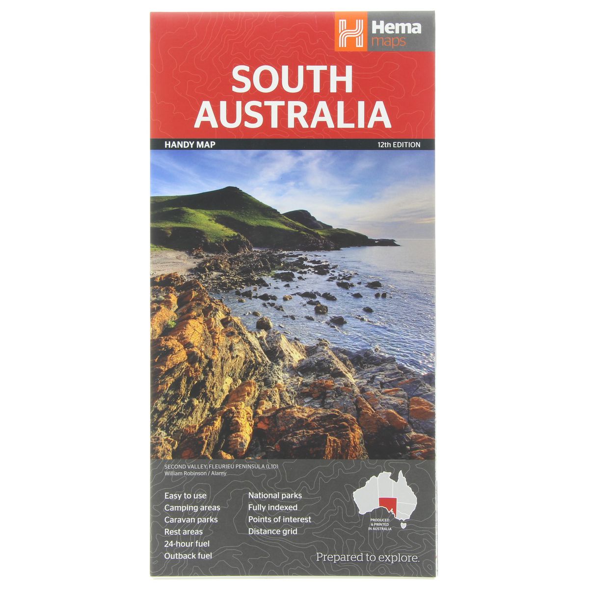 HEMA Maps South Australia Handy Map 12th Edition 9781865008707