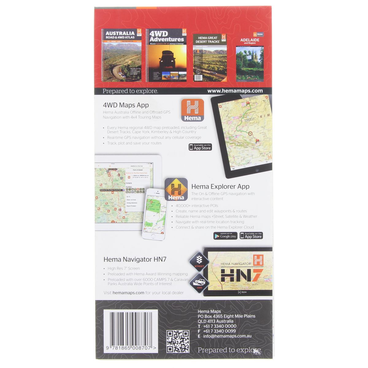 HEMA Maps South Australia Handy Map 12th Edition 9781865008707