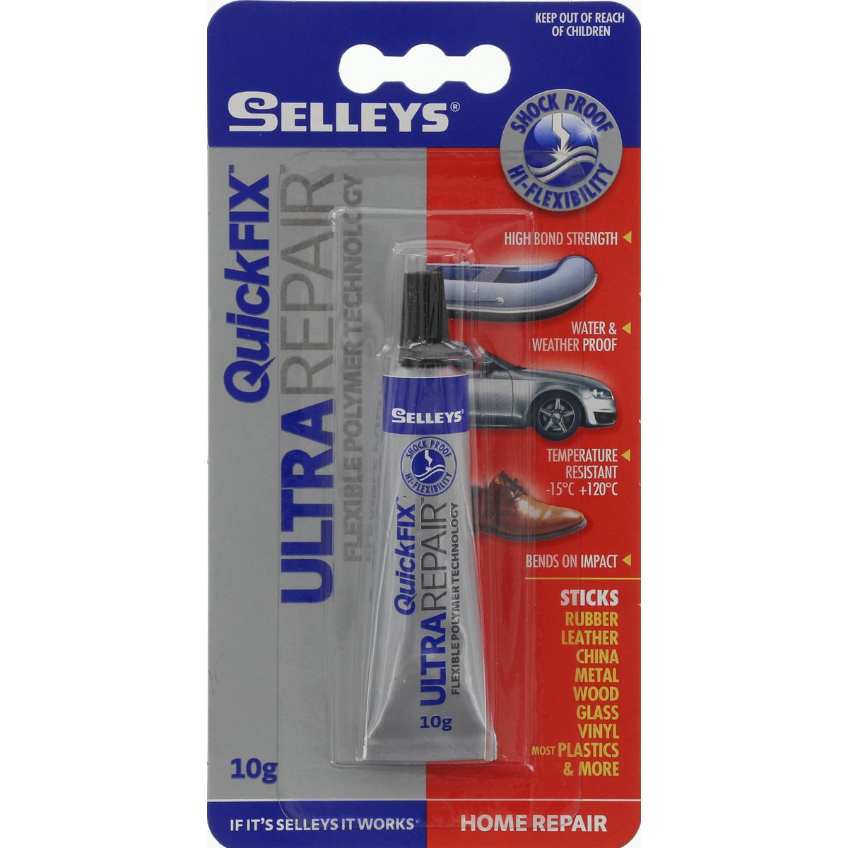 Selleys Quick Fix Ultra Repair Glue 10g 100035