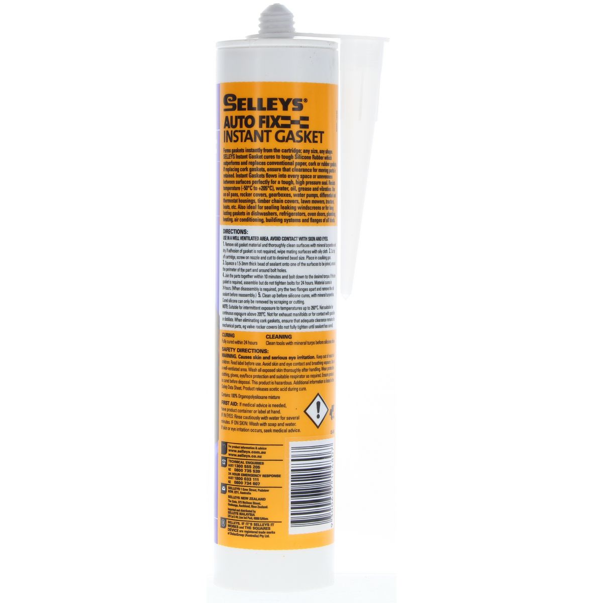 Selleys Autofix Rtv Instant Gasket 310G Black 100113