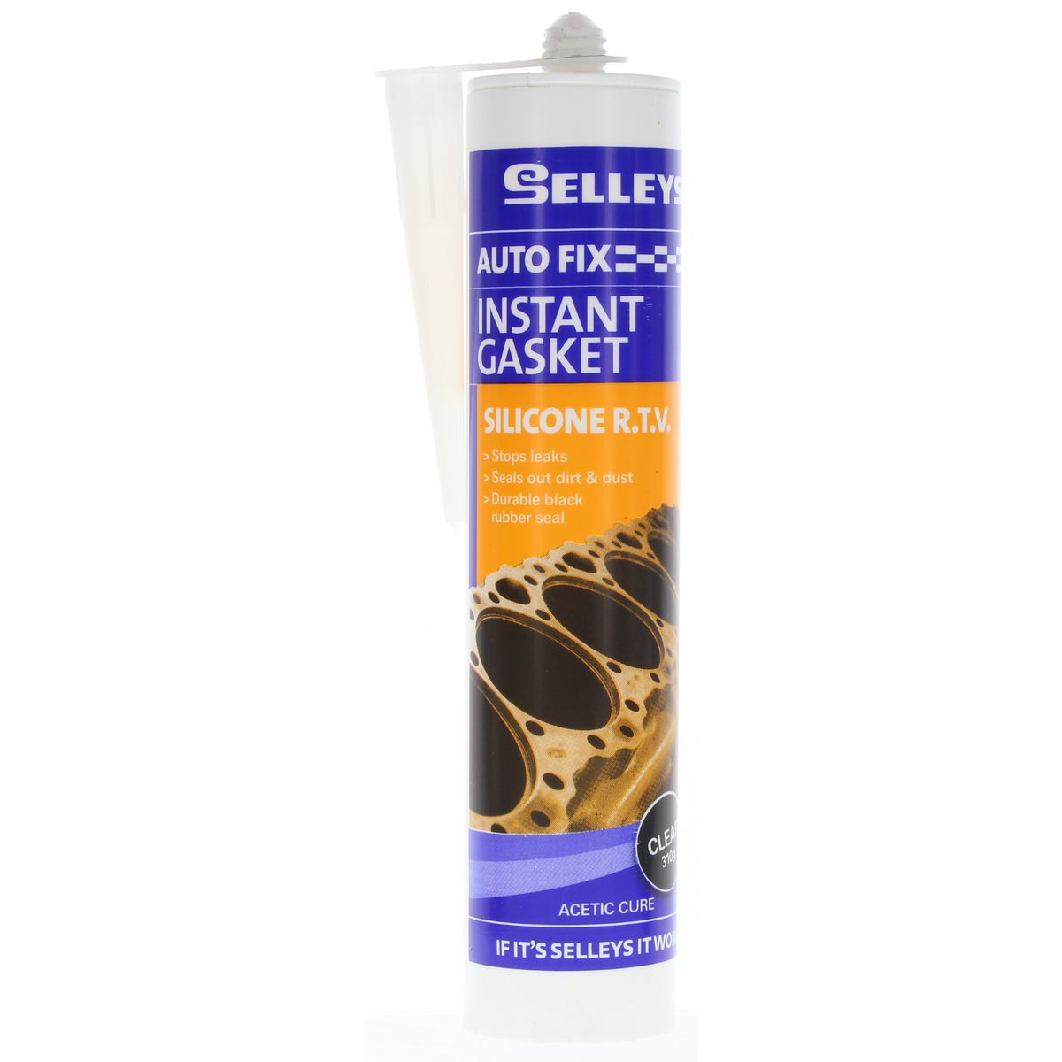 Selleys Autofix Instant Gasket 310G Clear 100115