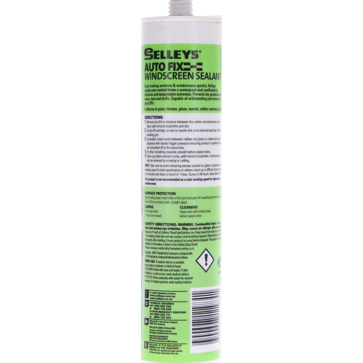 Selleys Autofix Windscreen Sealant 310g AF08