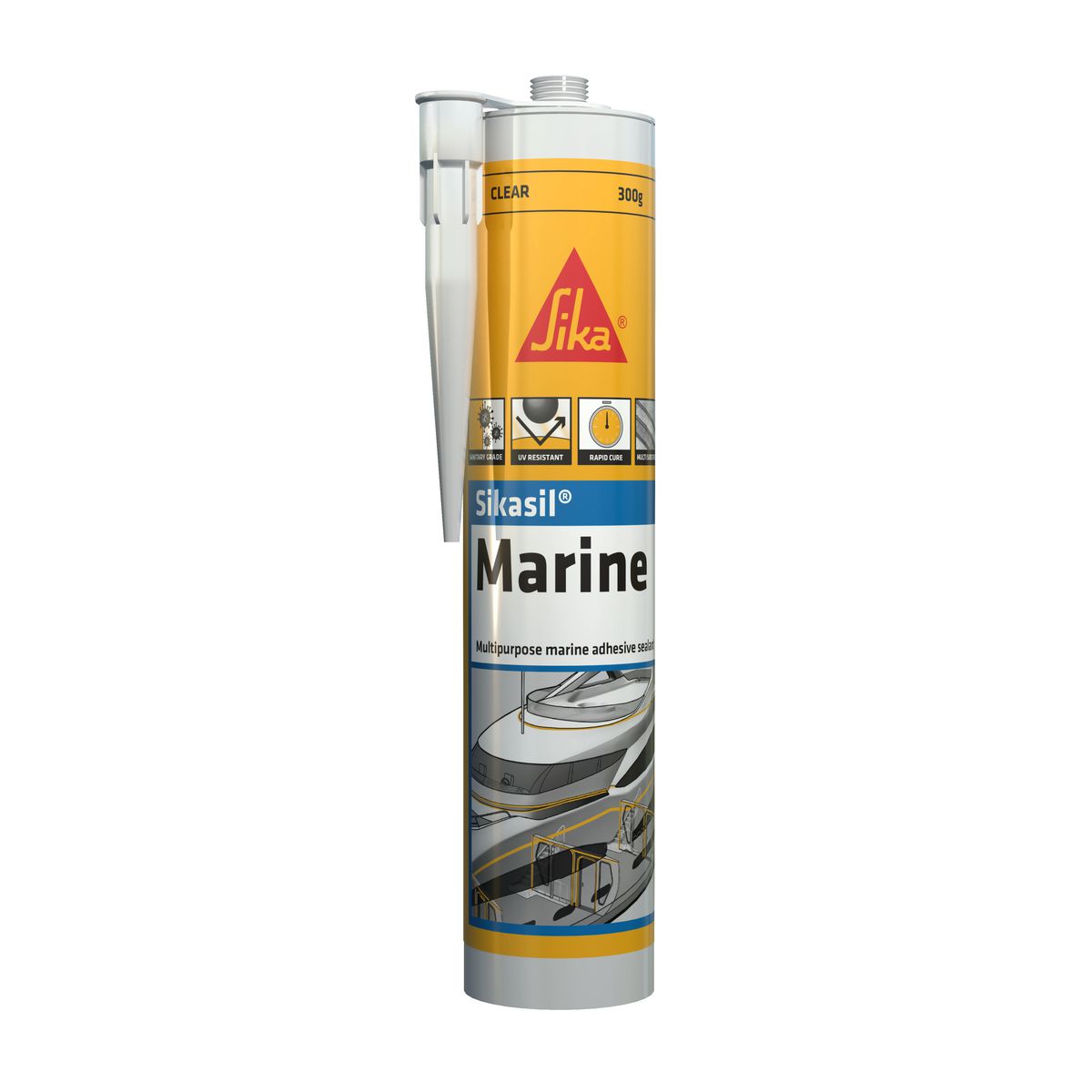 Sikasil Multi-Purpose Marine Adhesive Sealant 300g 478302