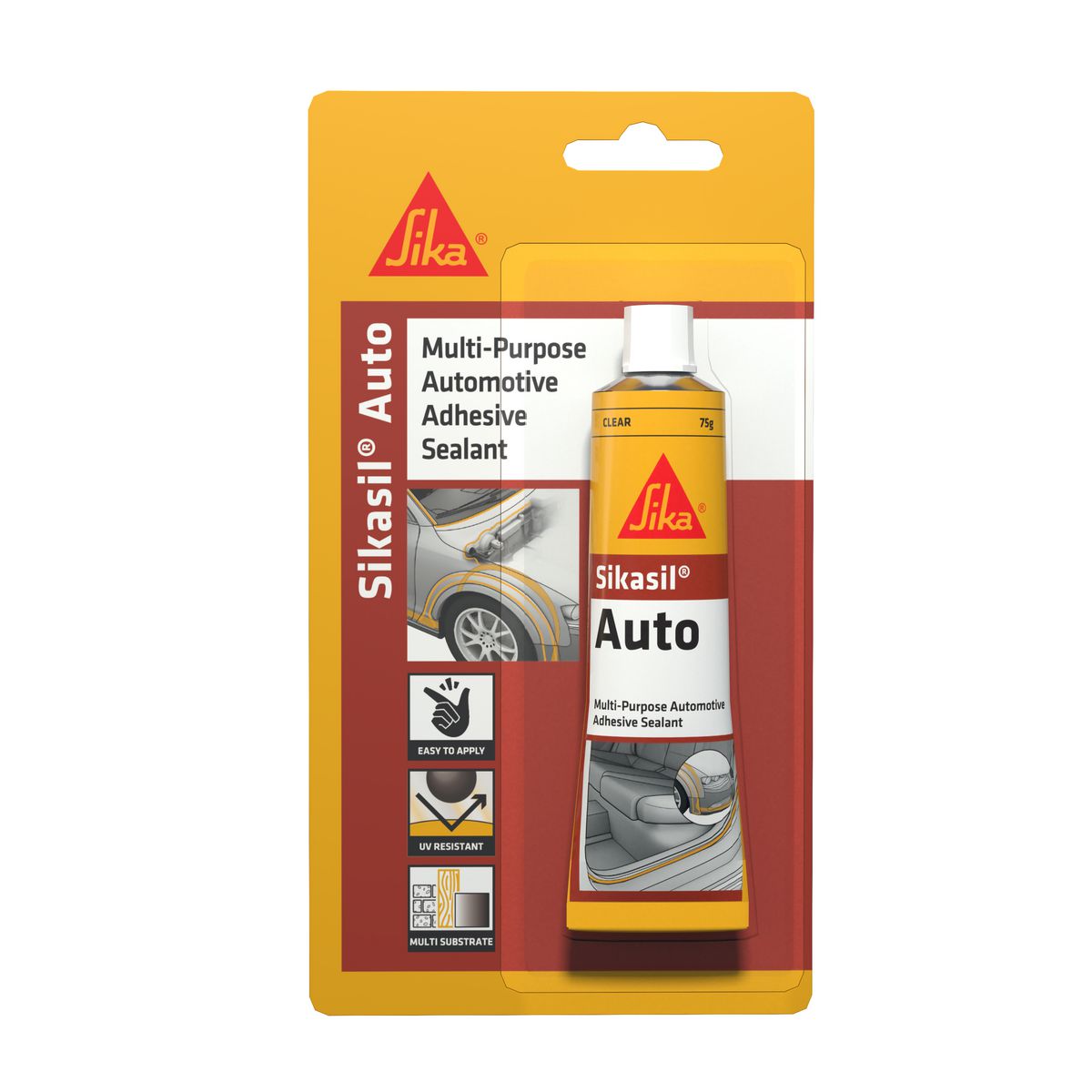 Sikaflex Automotive Sealant Clear 75g 478303